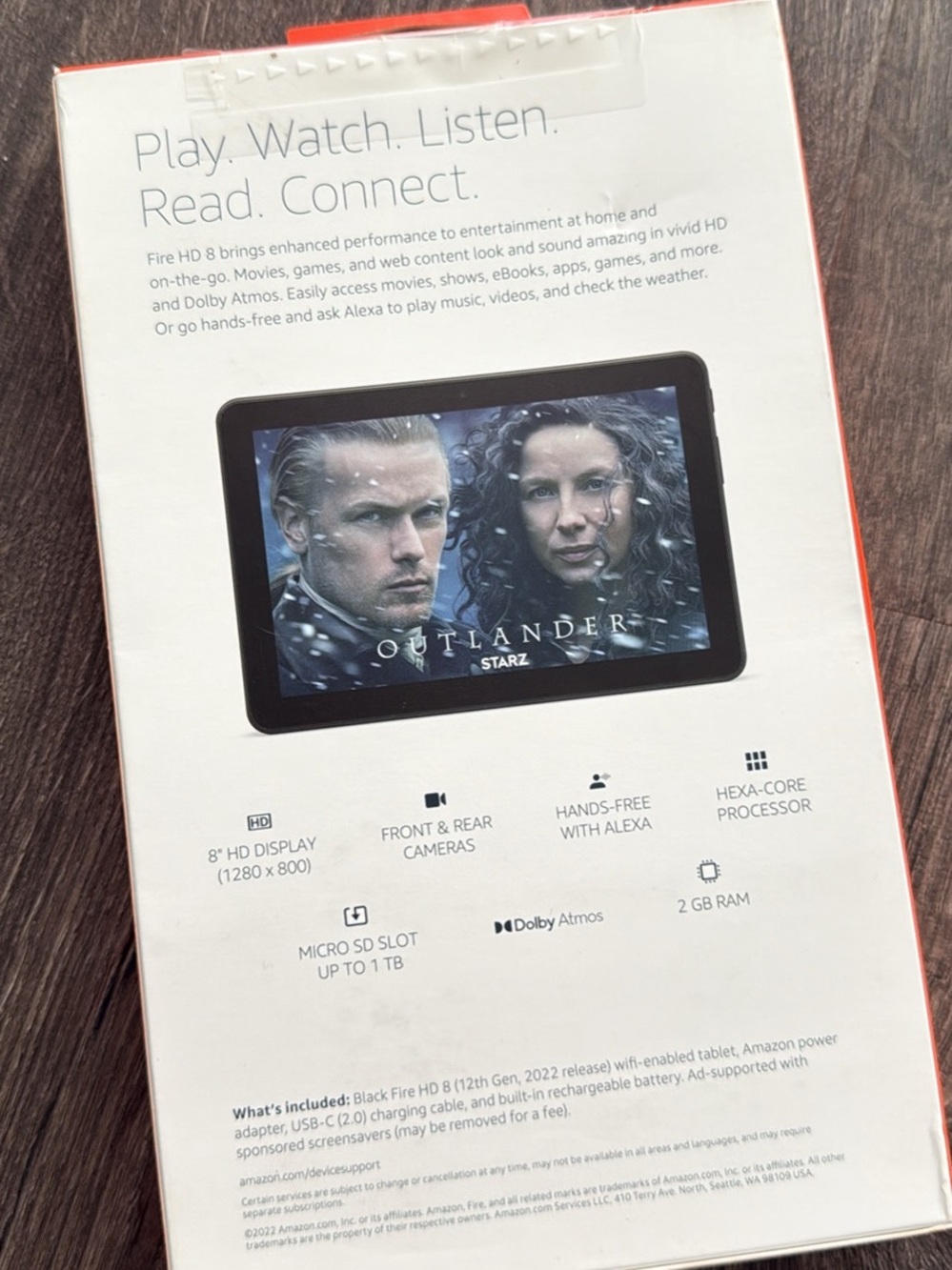 Amazon Fire HD8 Tablet 32gb - Picture 2 of 3